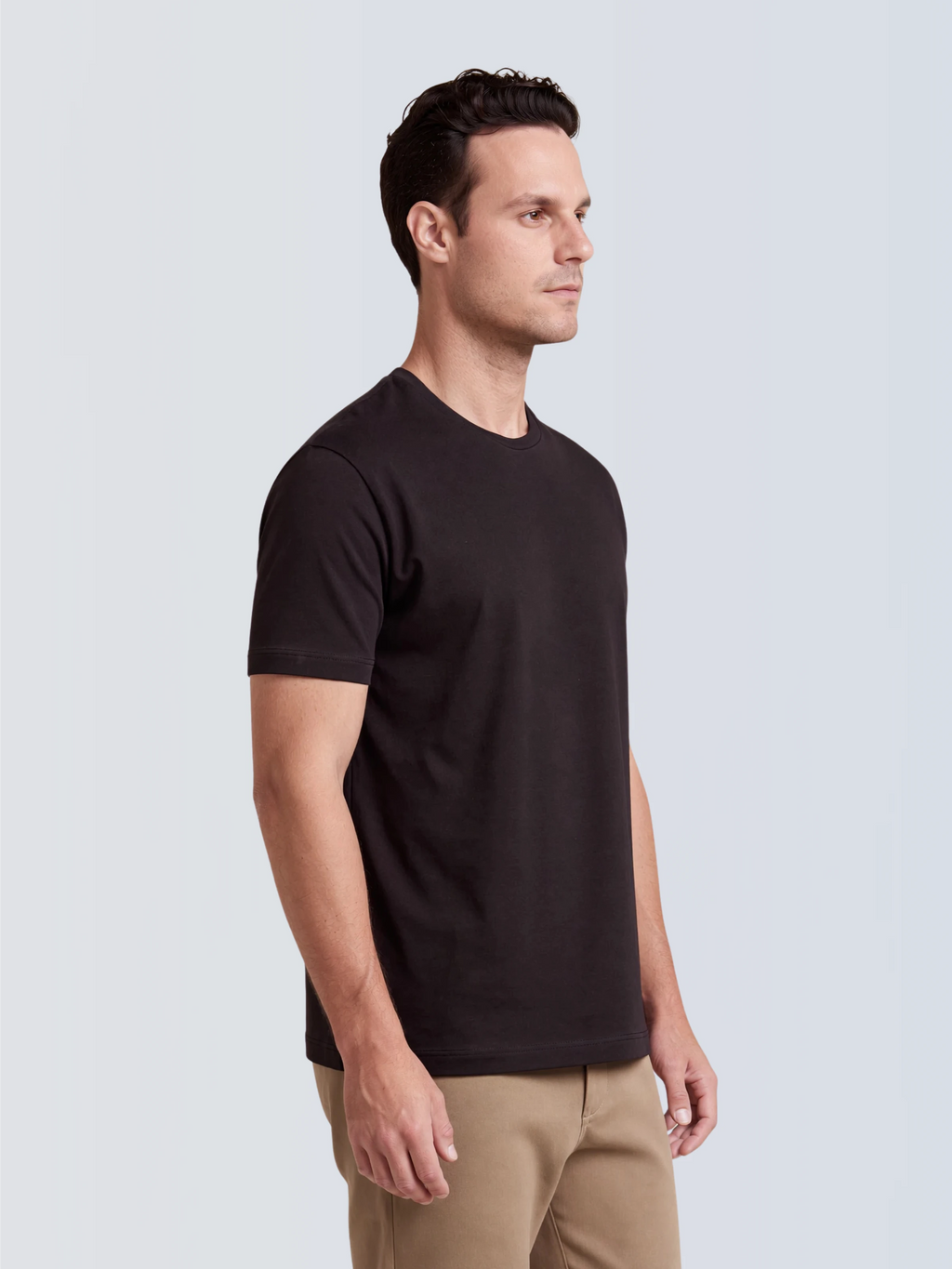 Camiseta Interlock Pima - Preto