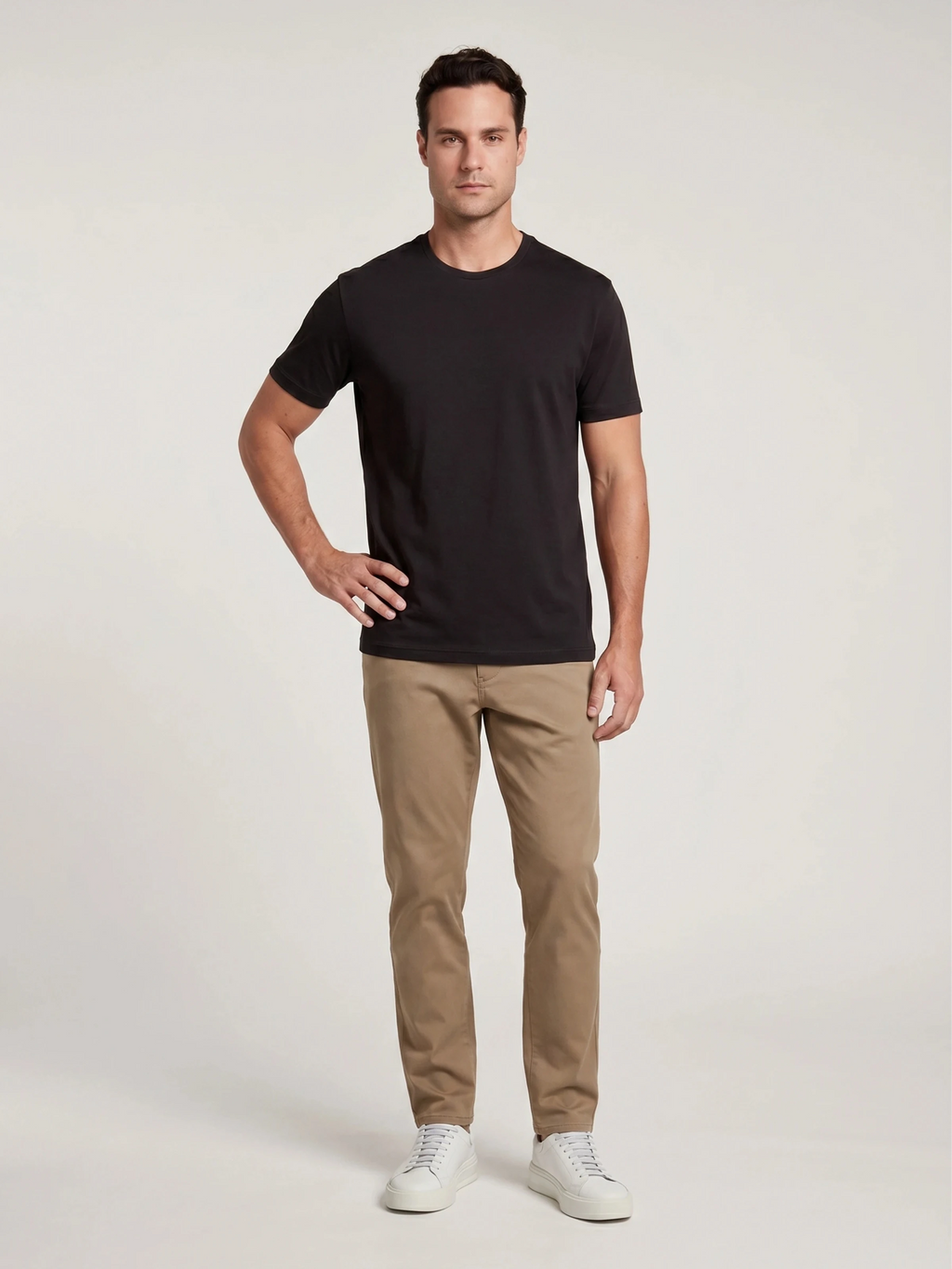 Camiseta Interlock Pima - Preto