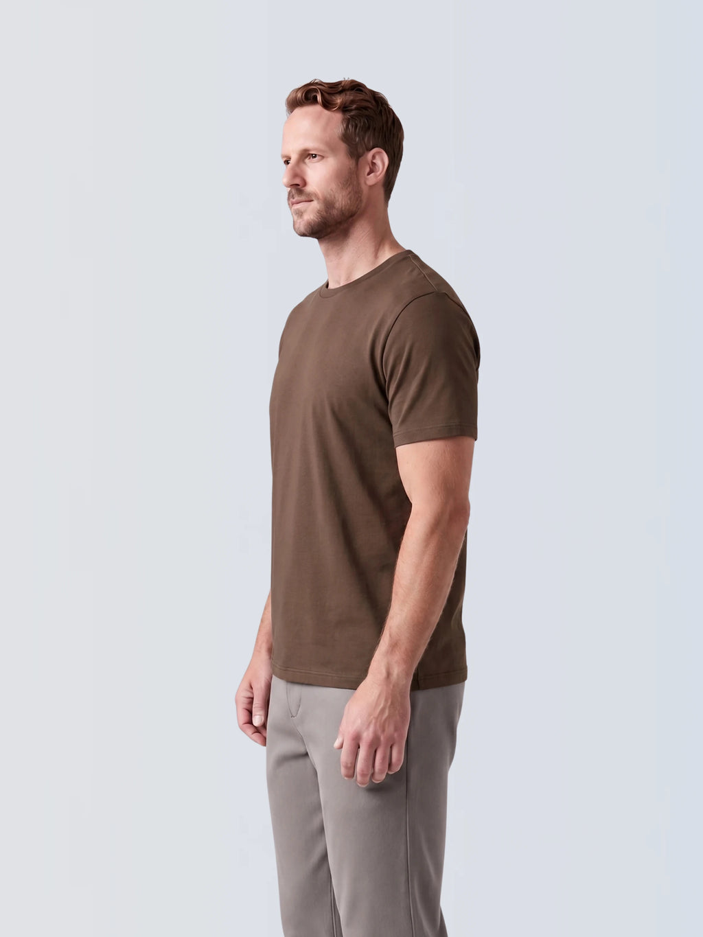 Camiseta Interlock Pima - Chocolate