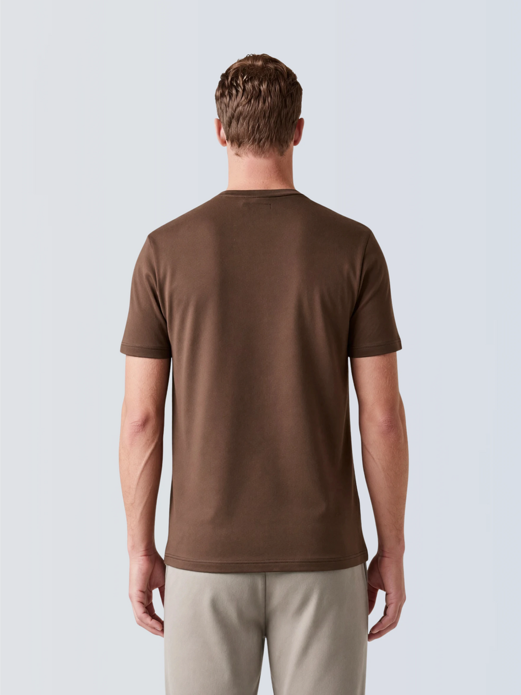 Camiseta Interlock Pima - Chocolate