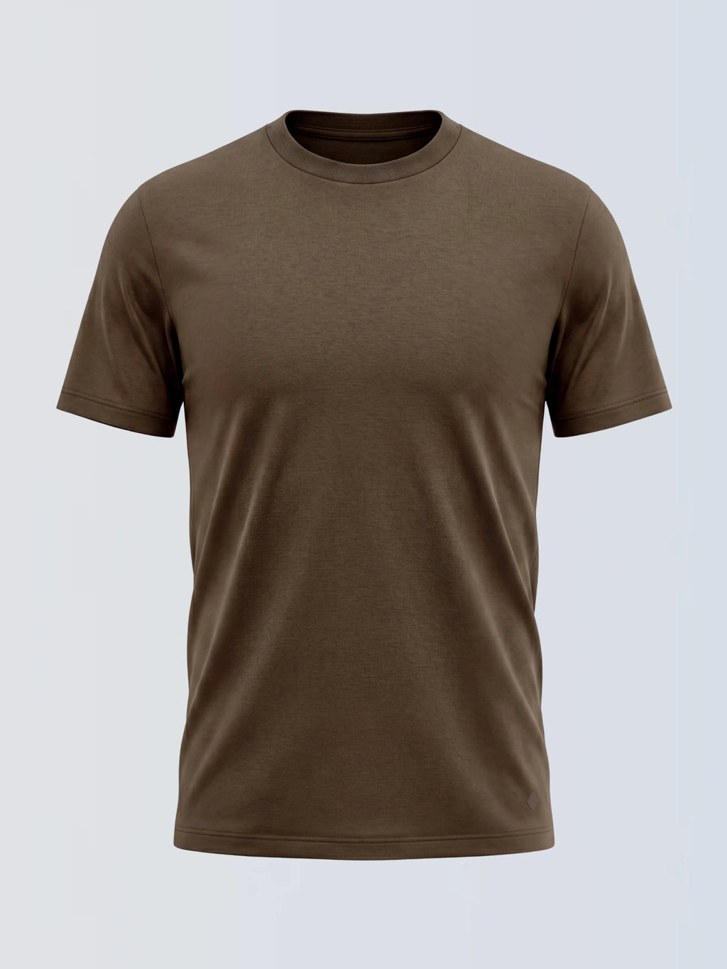 Camiseta Interlock Pima - Chocolate