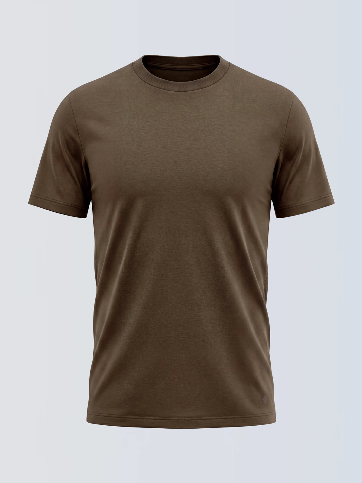 Camiseta Interlock Pima - Chocolate