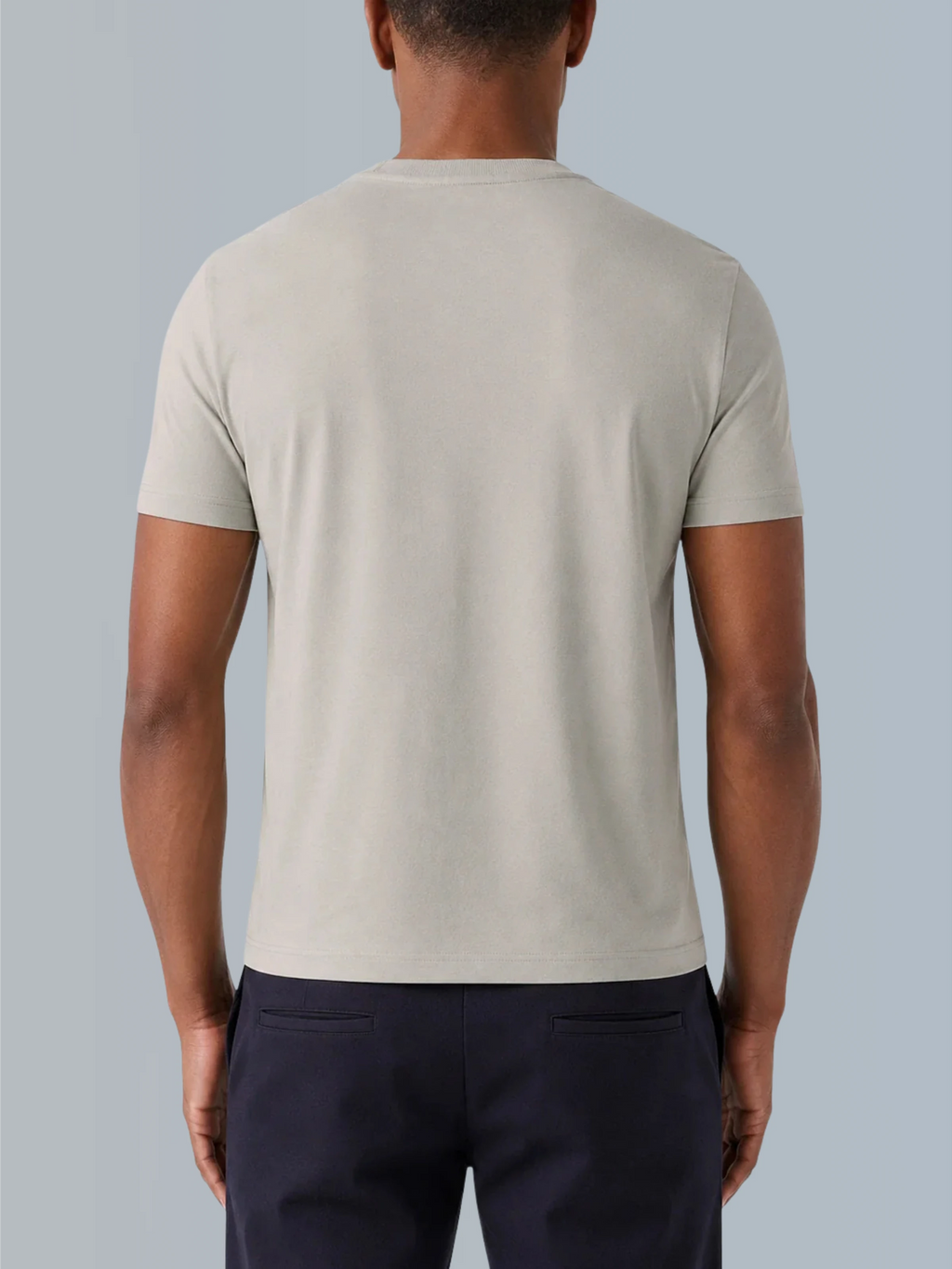 Camiseta Algodão Seda - Gelo