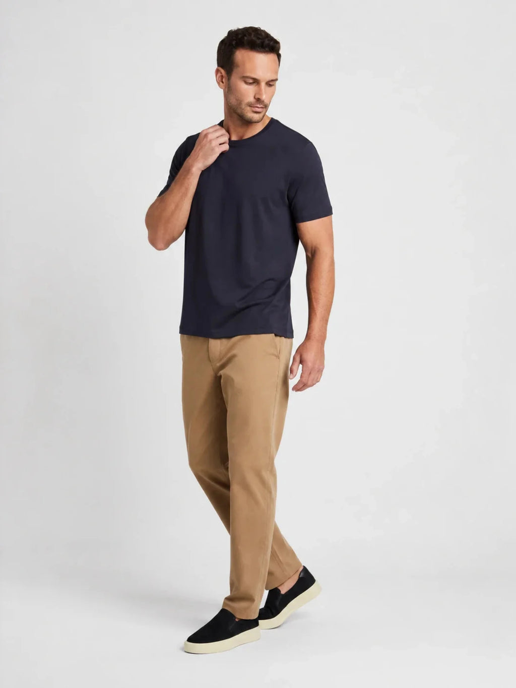 Camiseta Algodão Seda - Marinho
