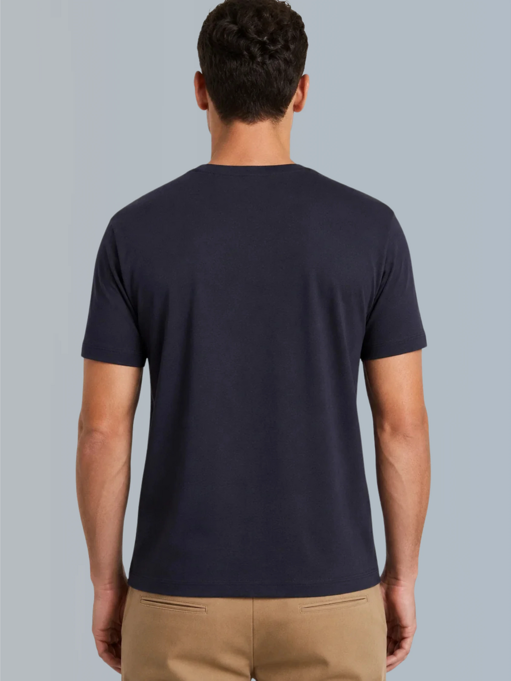 Camiseta Algodão Seda - Marinho