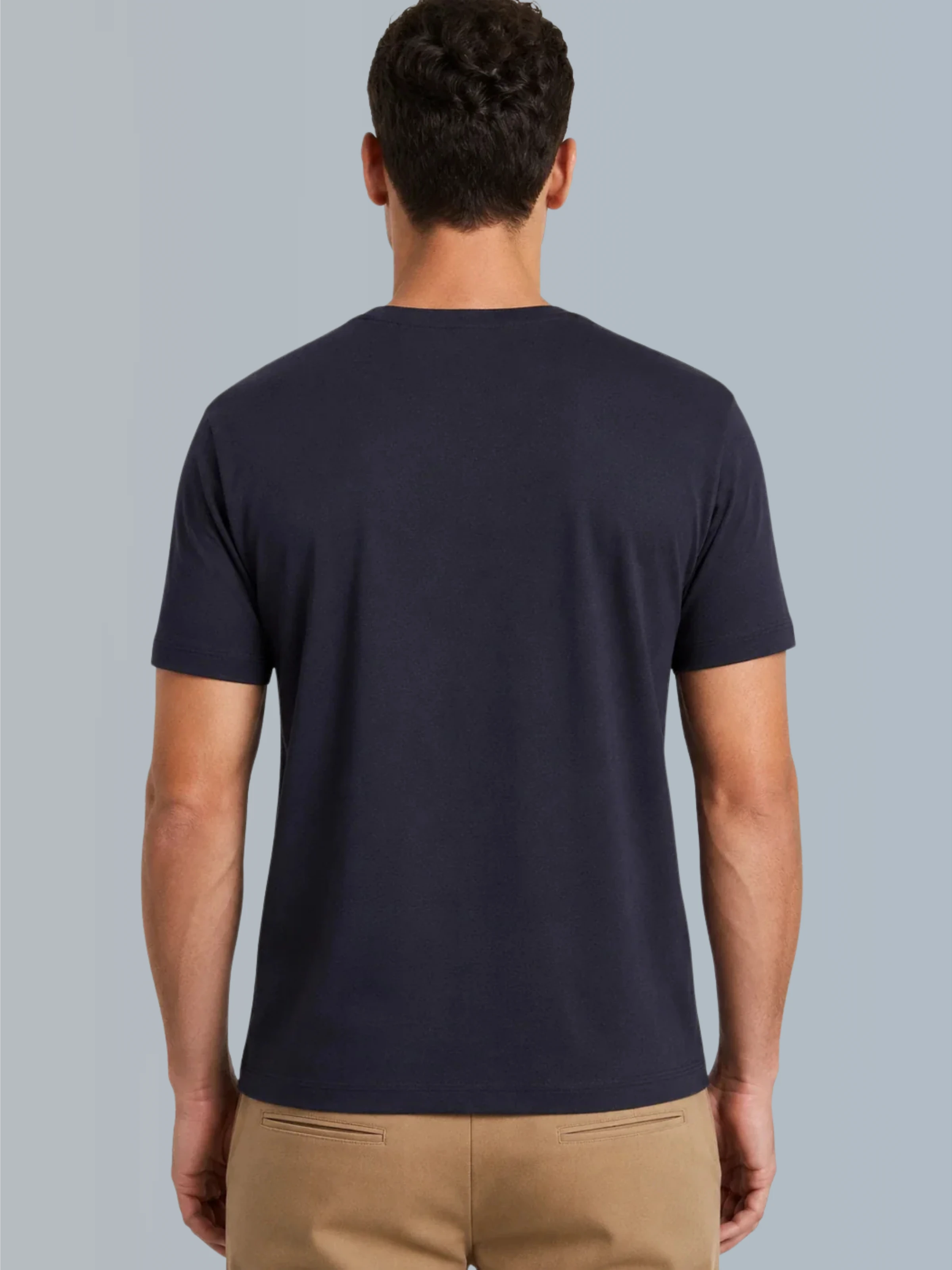 Camiseta Algodão Seda - Marinho