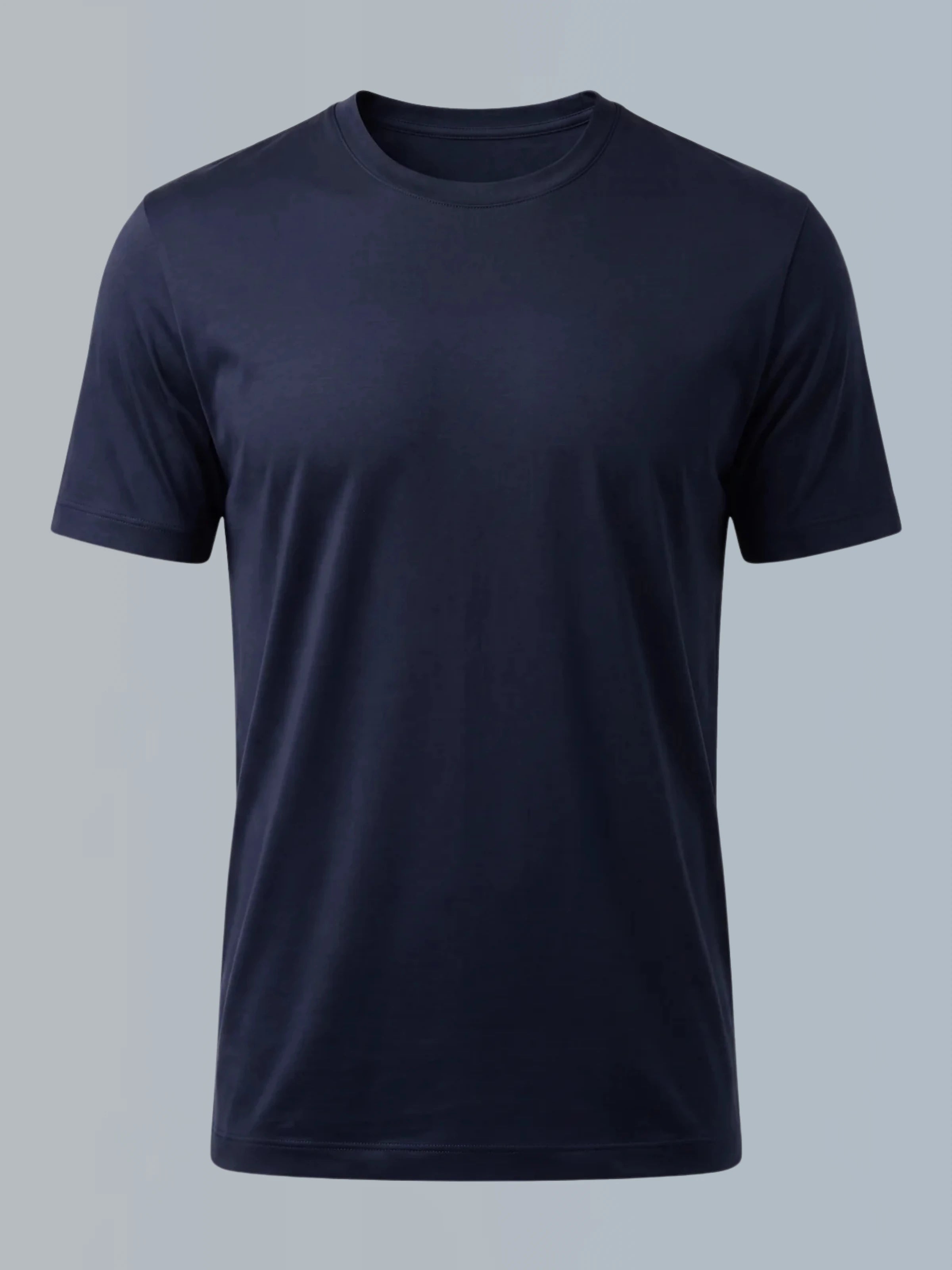Camiseta Algodão Seda - Marinho