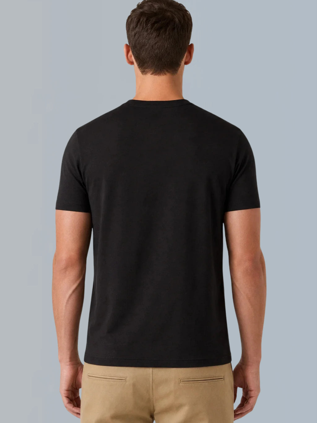 Camiseta Algodão Seda - Preta