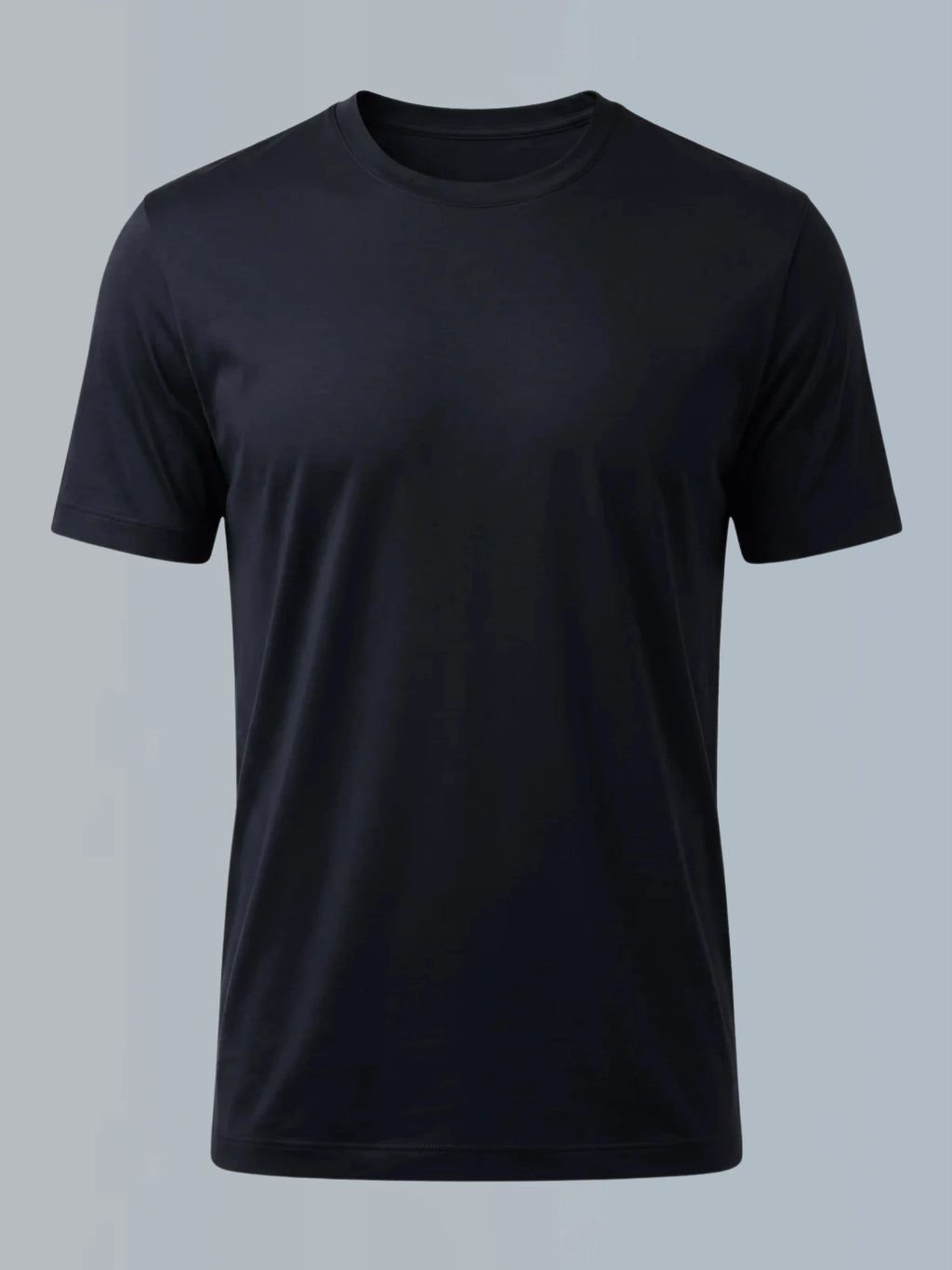 Camiseta Algodão Seda - Preta