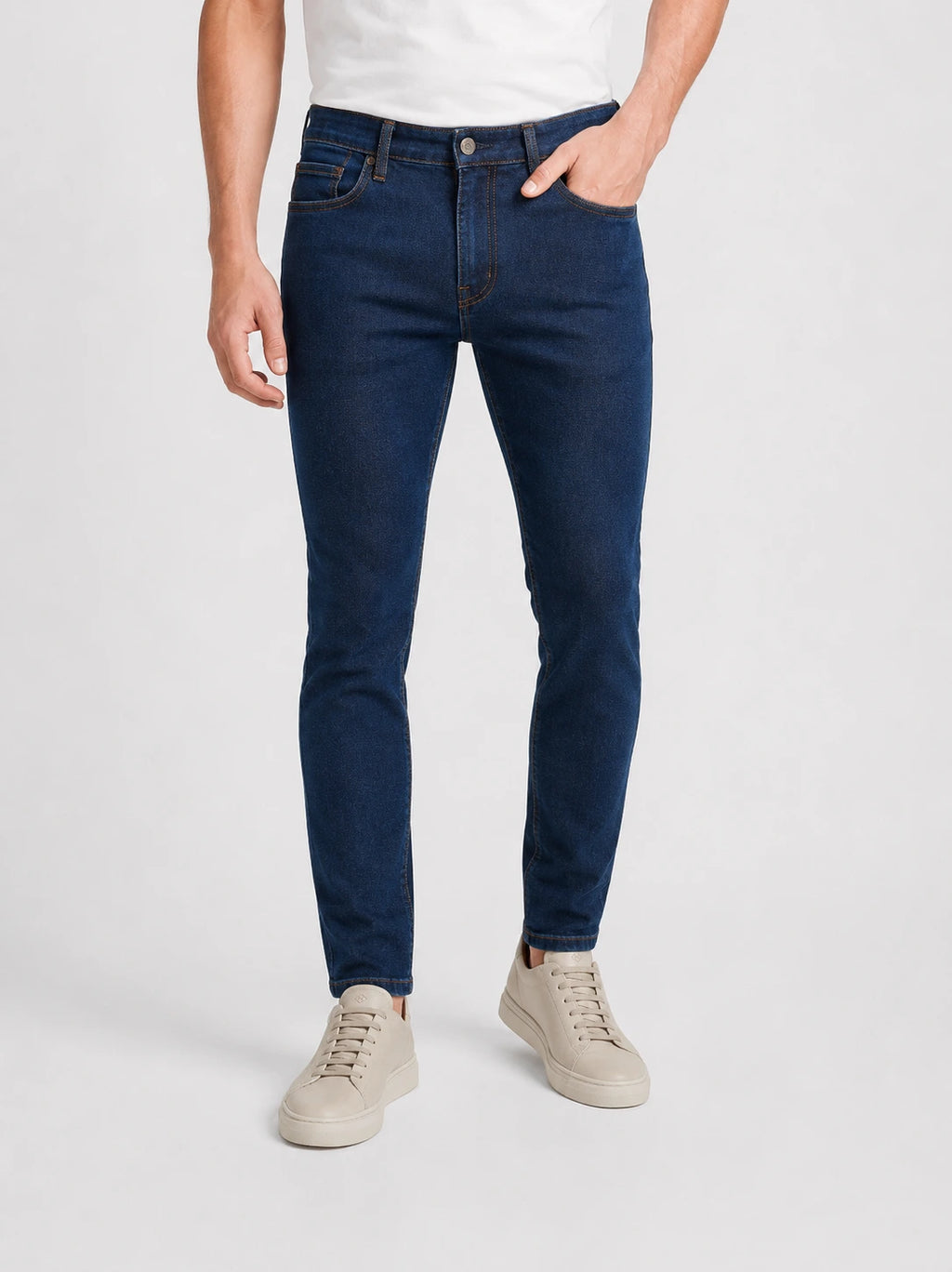Calça Jeans Slim Carbono