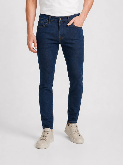 Calça Jeans Slim Carbono
