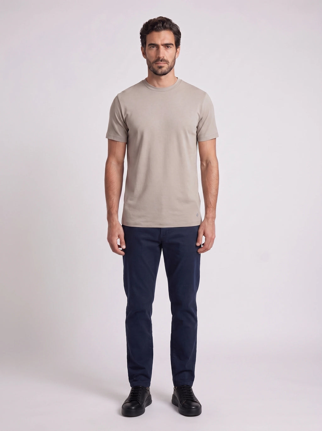 Camiseta Interloque Essential Algodão Pima - Cinza