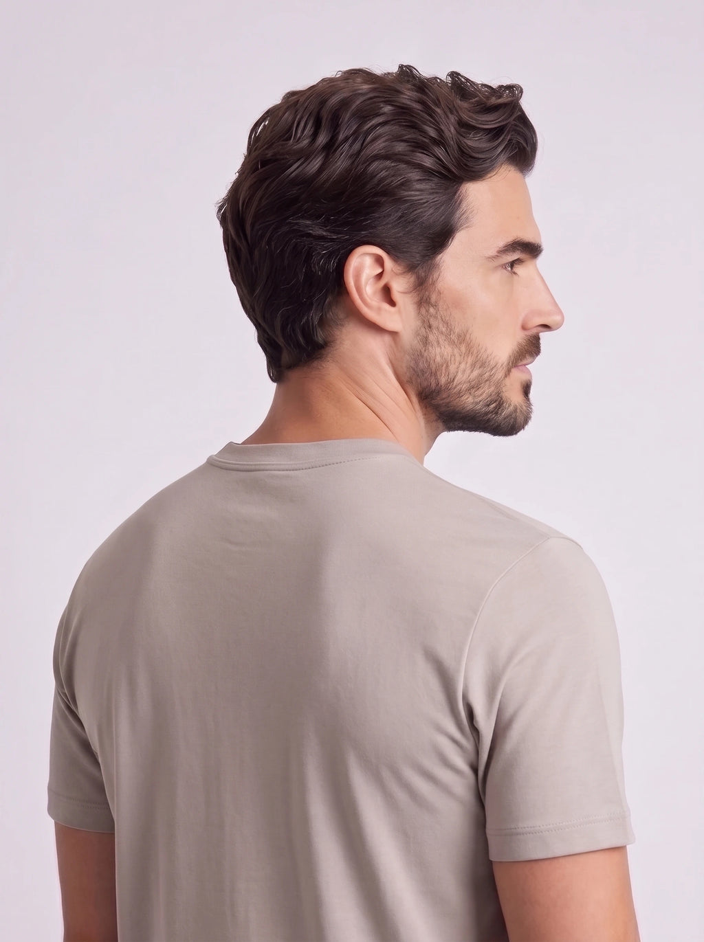 Camiseta Interloque Essential Algodão Pima - Cinza