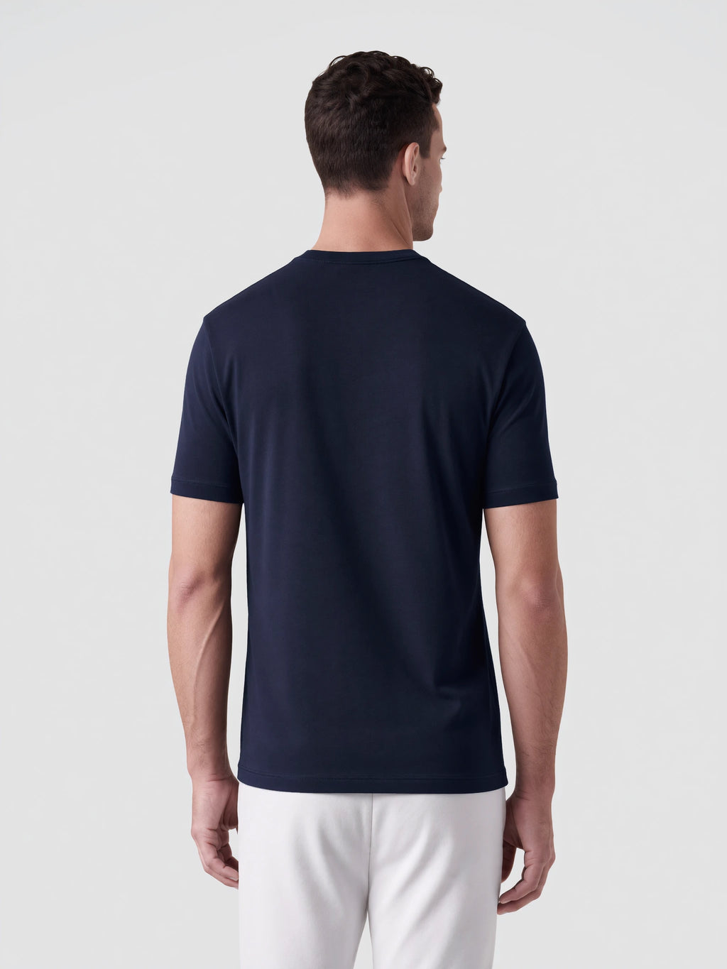 Camiseta Interloque Essential Algodão Pima - Marinho