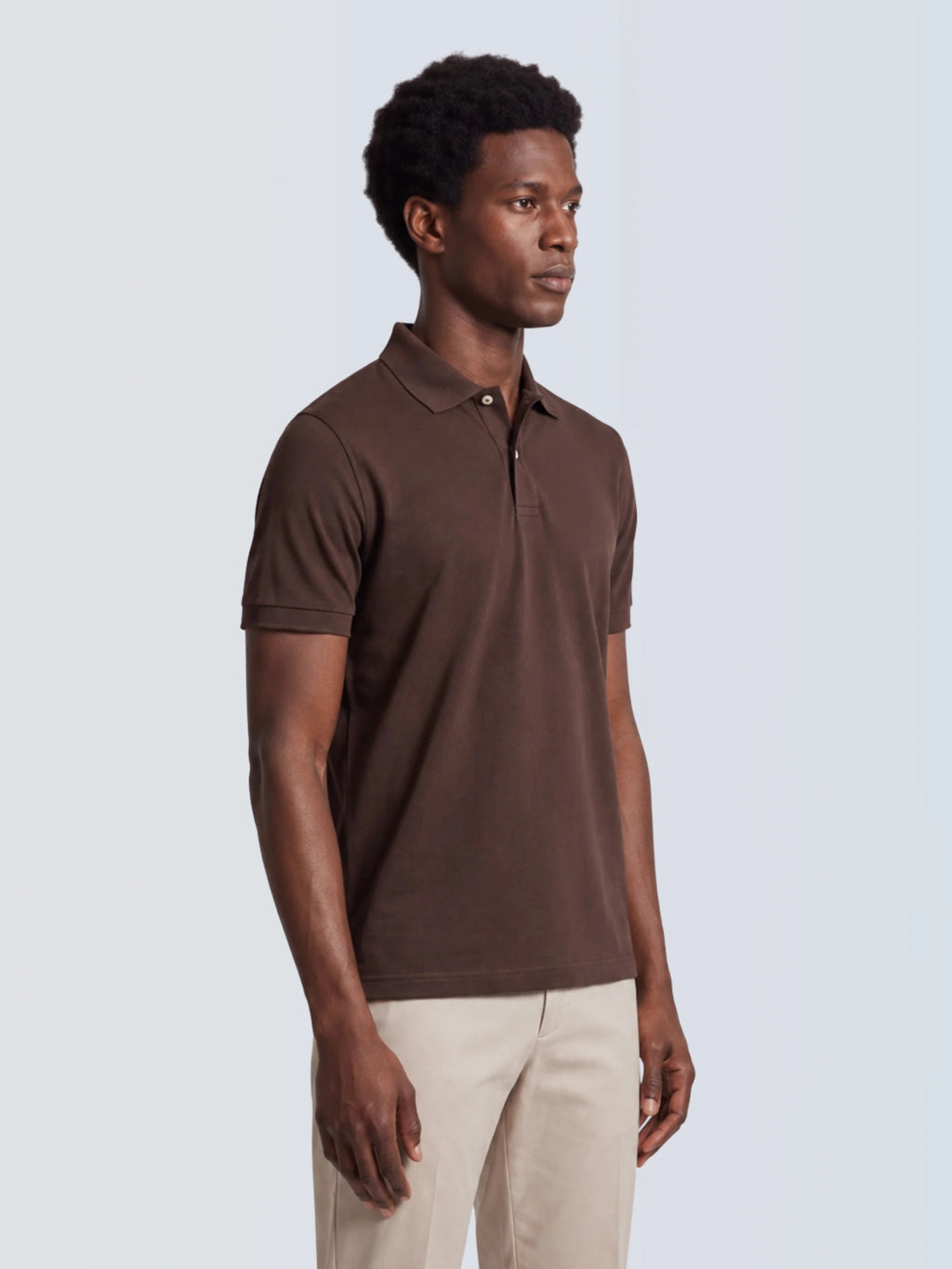 Polo Premium Pima - Chocolate
