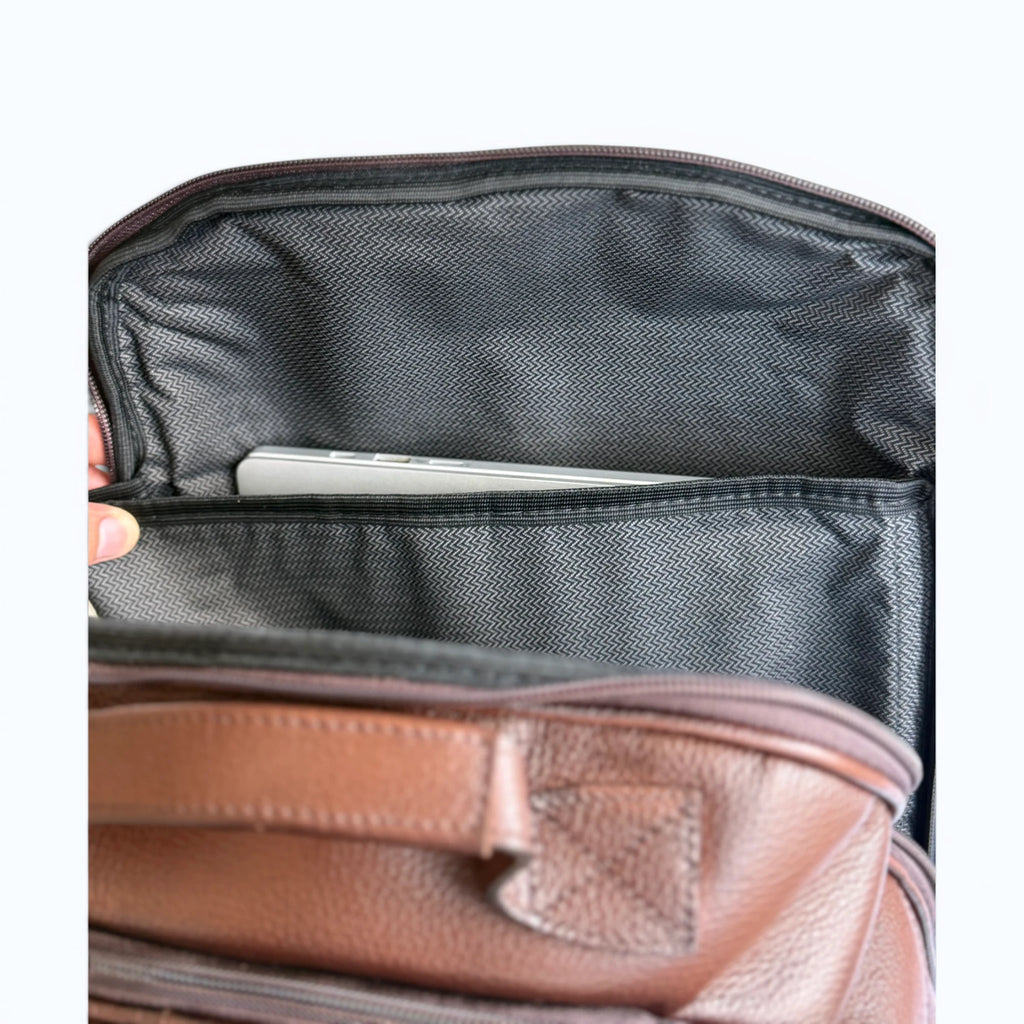 Mochila Cambridge Conhaque