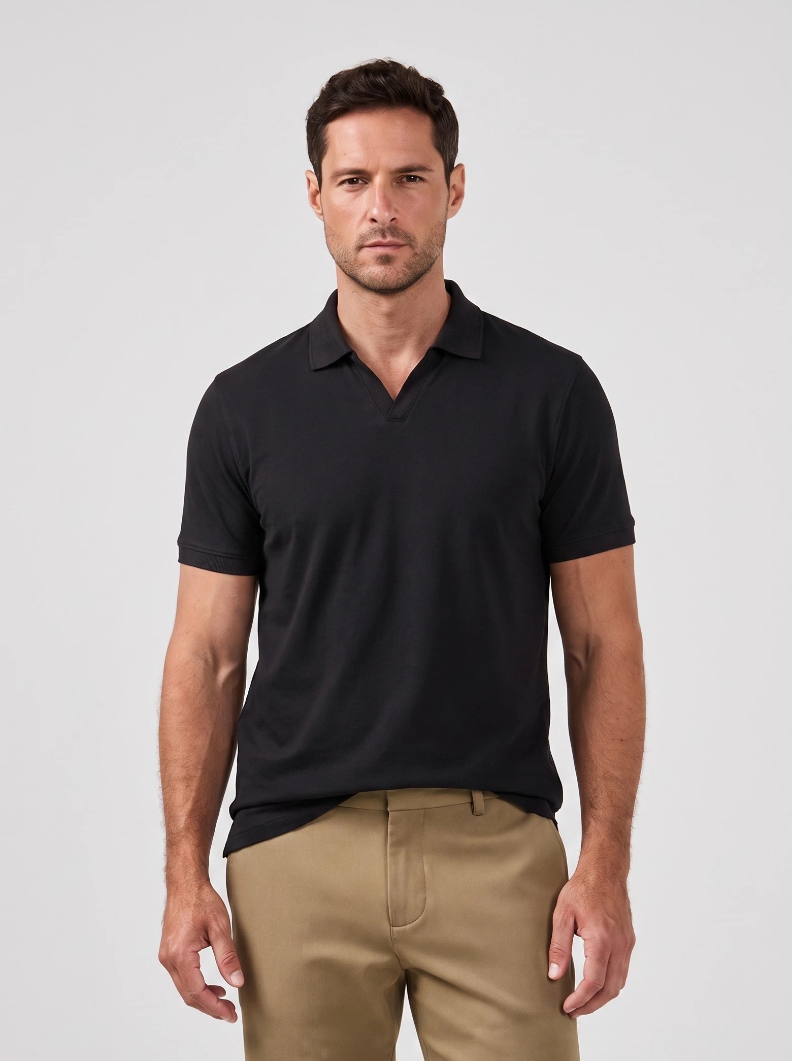 Polo V Pima Premium - Preta