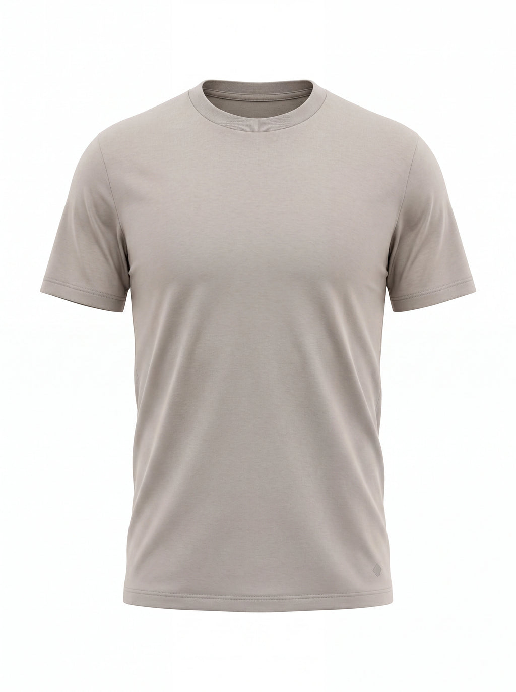 Camiseta Interloque Essential Algodão Pima - Cinza