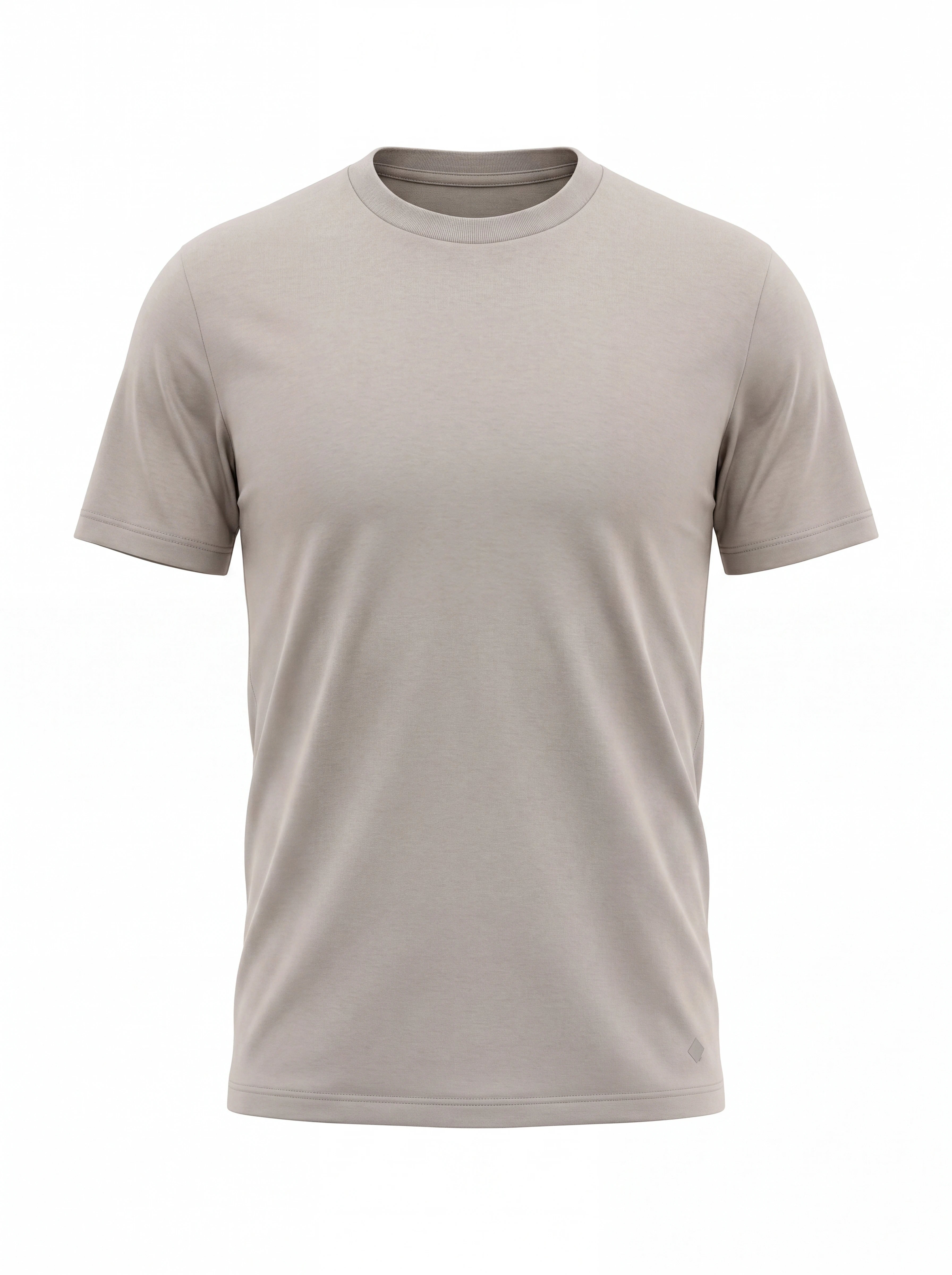 Camiseta Interloque Essential Algodão Pima - Cinza