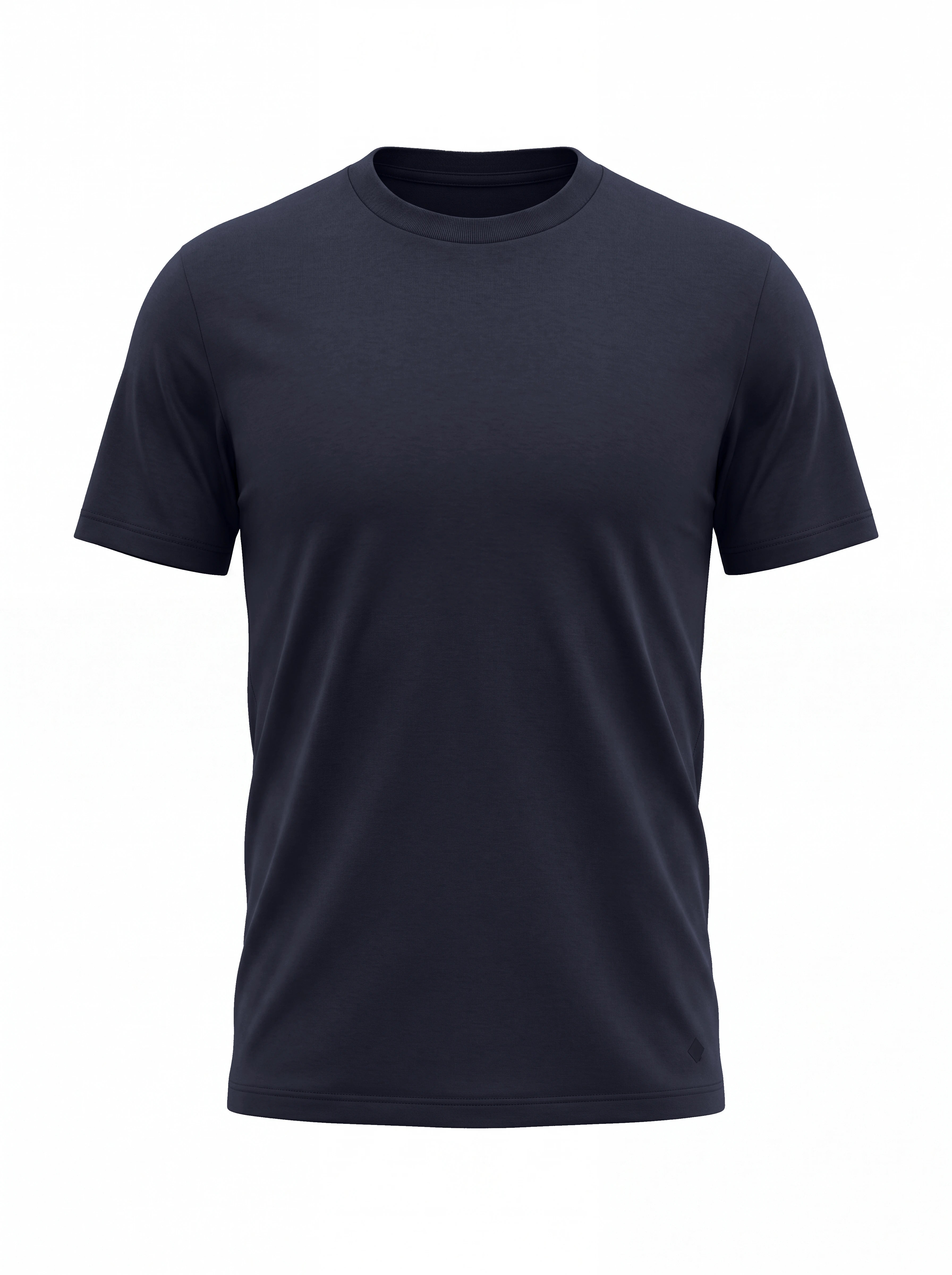 Camiseta Interloque Essential Algodão Pima - Marinho