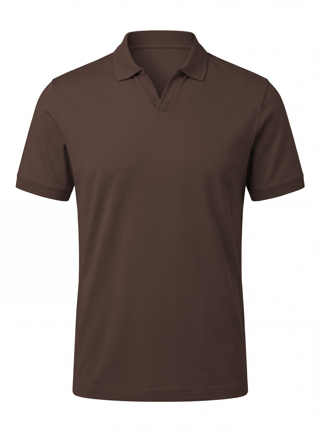 Polo V Pima Premium - Chocolate