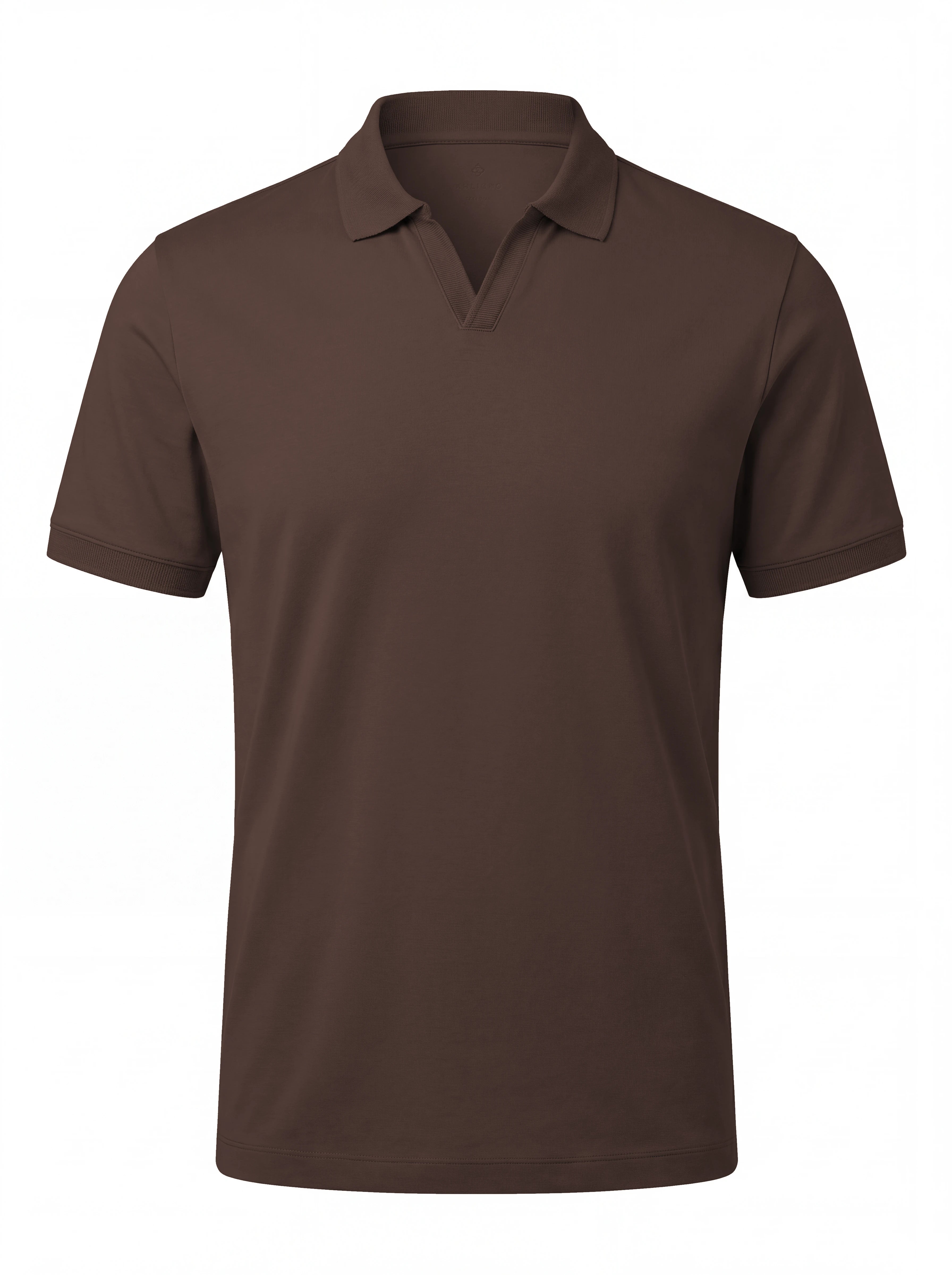 Polo V Pima Premium - Chocolate