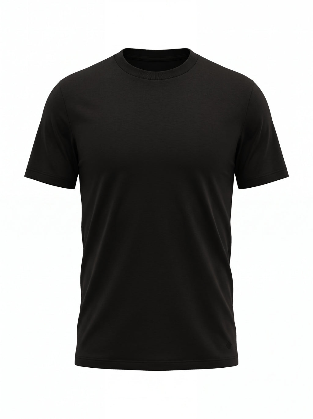 Camiseta Interloque Essential Algodão Pima - Preto