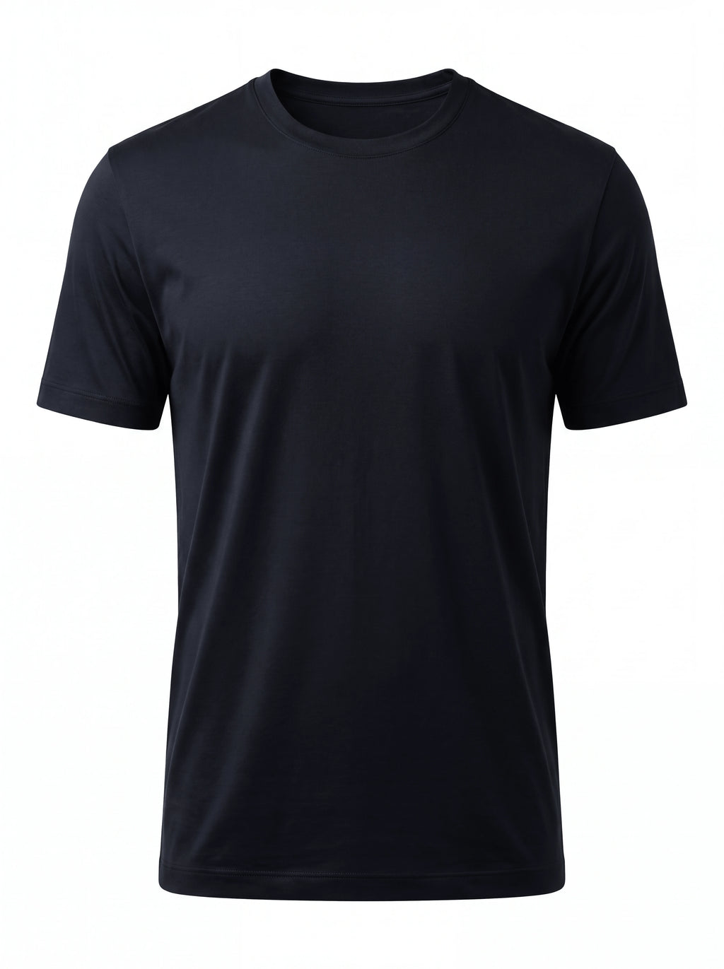 Camiseta Algodão Seda - Preta