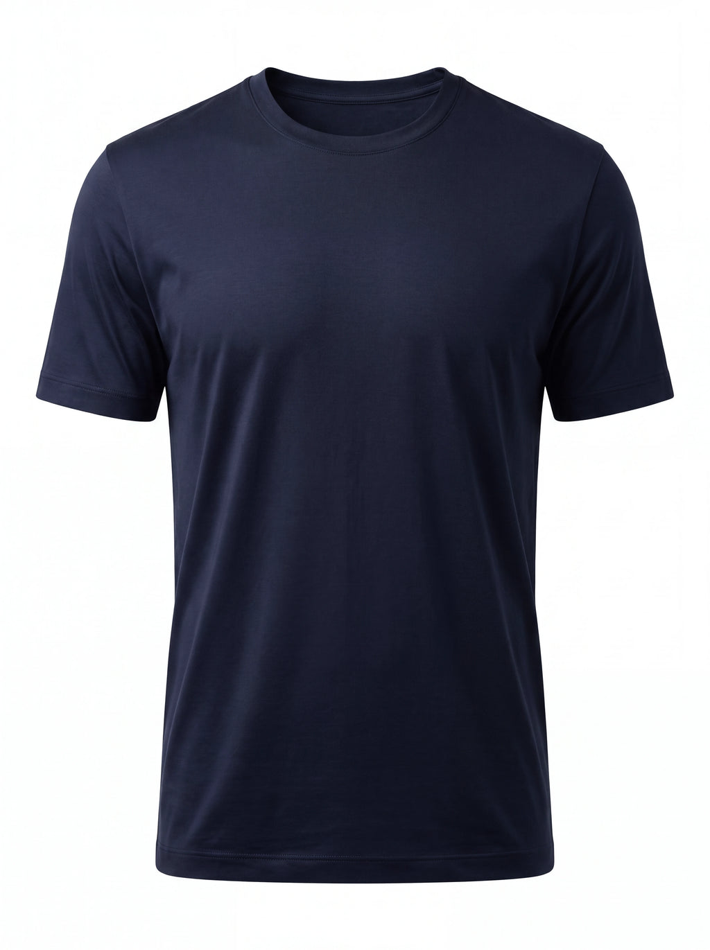 Camiseta Algodão Seda - Marinho