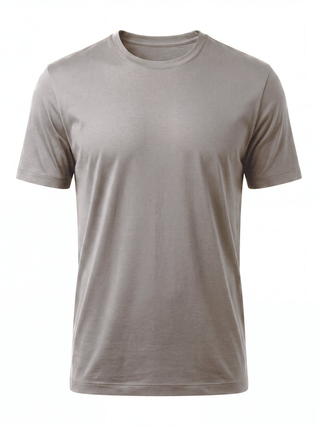 Camiseta Algodão Seda - Gelo