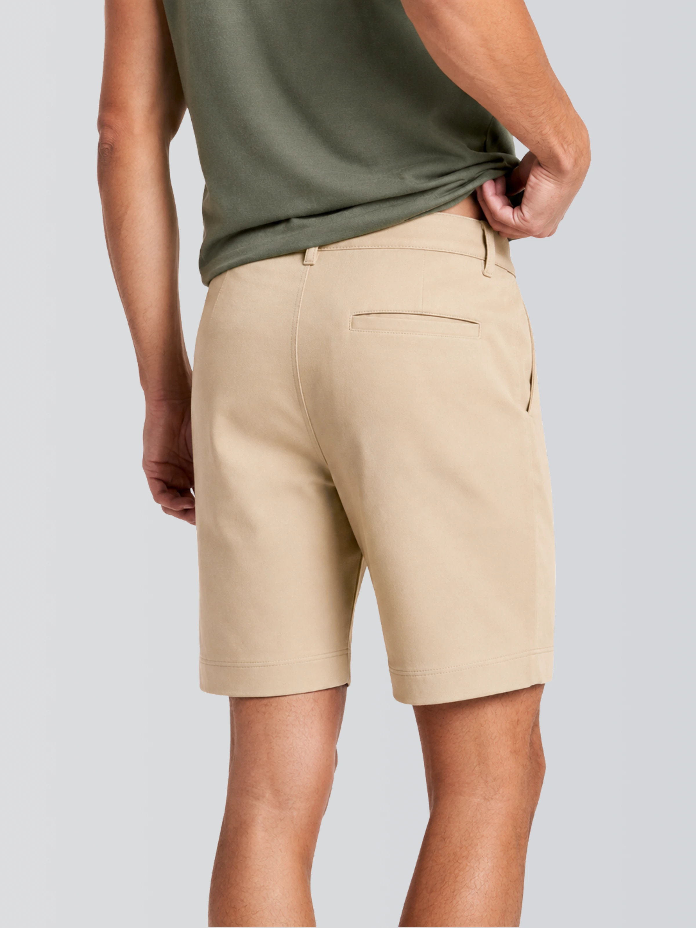 Bermuda Sarja Essential - Areia