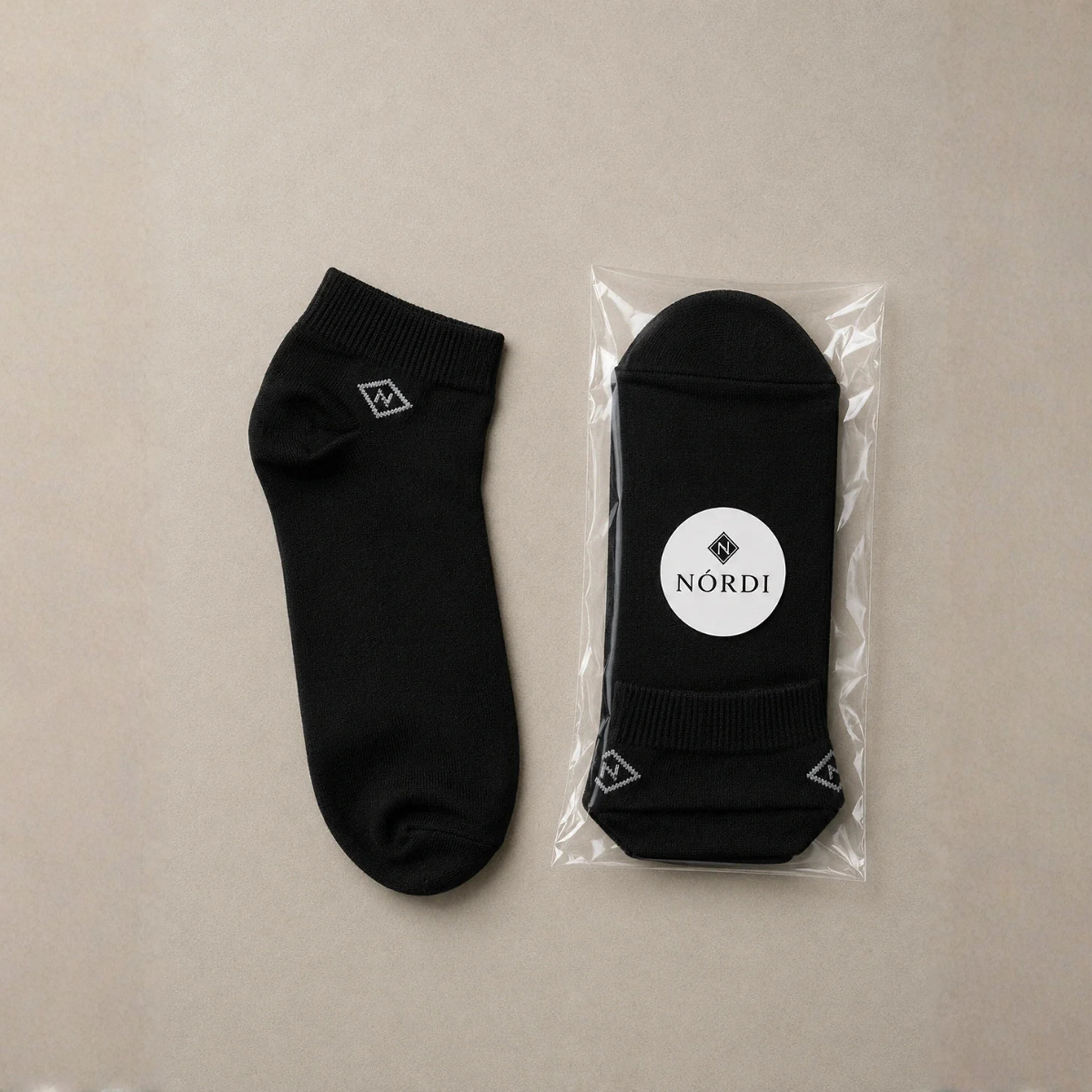 Meia Premium Cano Curto - Preta